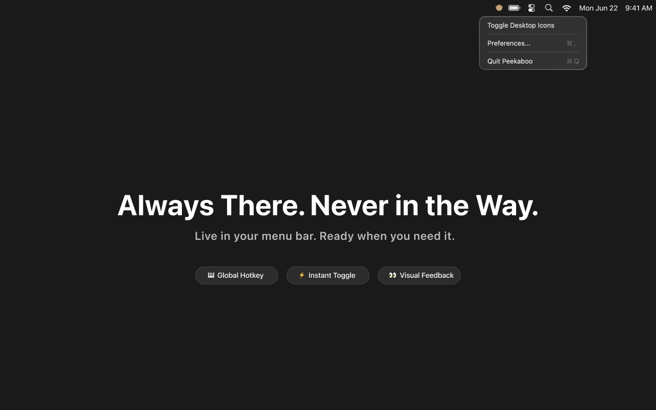 Menu Bar